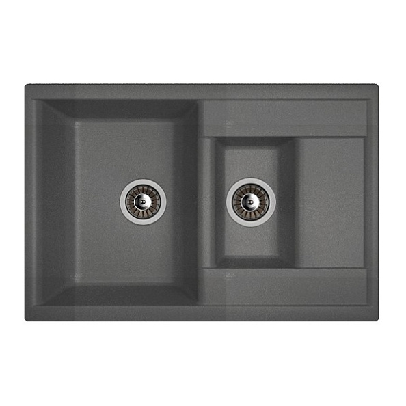 Кухонная мойка Dr. Gans АСТРА 25.065.D0760.411, графит