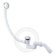 Слив-перелив (автомат, 90 см.) FILARETE FL90CR, хром