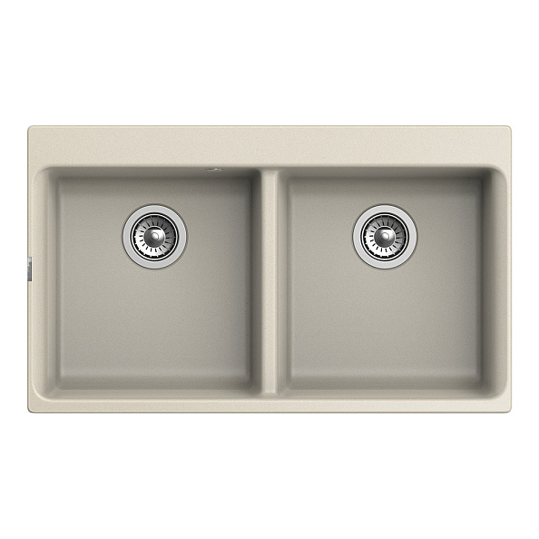 Кухонная мойка Rivelato AXEL X-90-2D, темно-бежевый
