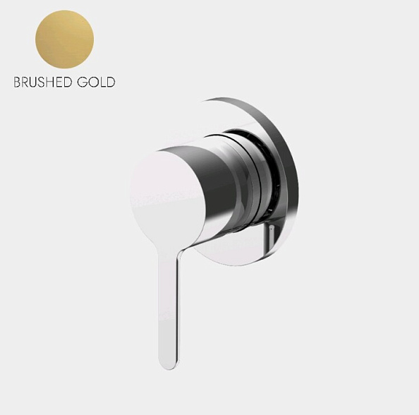 Смеситель для душа Fima Carlo Frattini Snap, золото брашированное (F3113N1OS)