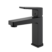 Смеситель Splenka S02.10.06 для раковины монолитный, черный