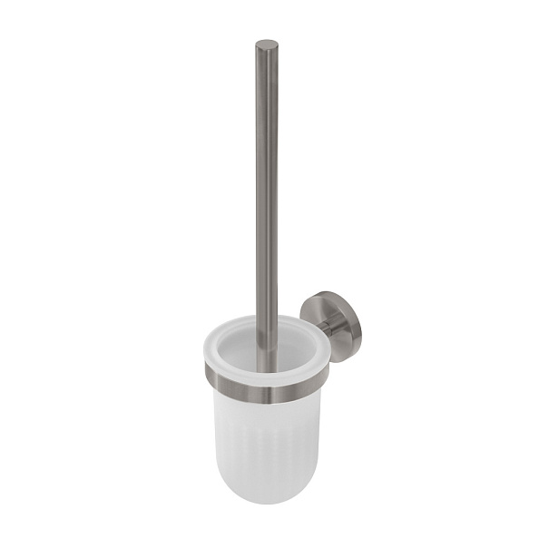 Ёршик для унитаза Cezares Relax, сатин (RELAX-TBS-V-IN)