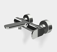 Смеситель для ванны и душа Fima Carlo Frattini Flo', хром (F3804/1CR)