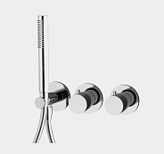 Смеситель для душа Fima Carlo Frattini Fimatherm, на 2 потребителя, белый матовый (F3149WX9BS)