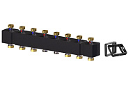 Коллектор распределительный Meibes до 7 насосных групп нержавеющая сталь (с комплектом кронштейнов) (M66301.941RU)