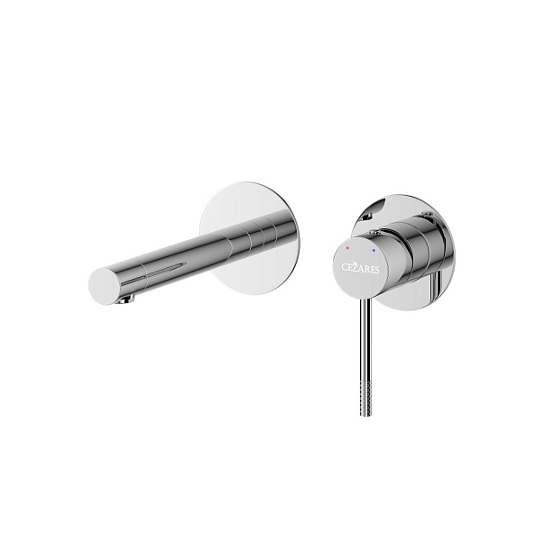 Смеситель для раковины встраиваемый Cezares Relax, хром (RELAX-BLI2-2-01-W0)