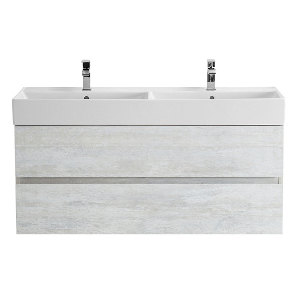 База под раковину подвесная Cezares Molveno 46 1200х460х500, Legno Bianco (MOLVENO 46-120-2C-SO-2-LB)