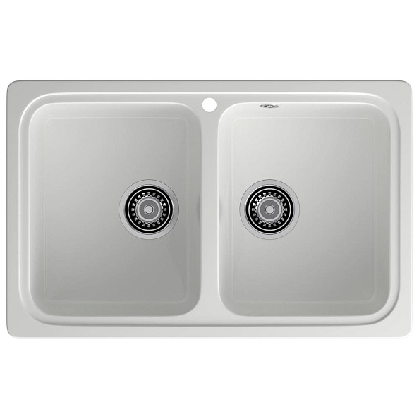 Кухонная мойка GranFest STANDART 780K, иней
