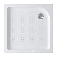 Акриловый поддон BelBagno 800х800 мм, белый (TRAY-BB-A-80-15-W)