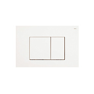 Клавиша смыва IDDIS Unifix универсальная, матовый белый 003 (UNIS3MWi77)