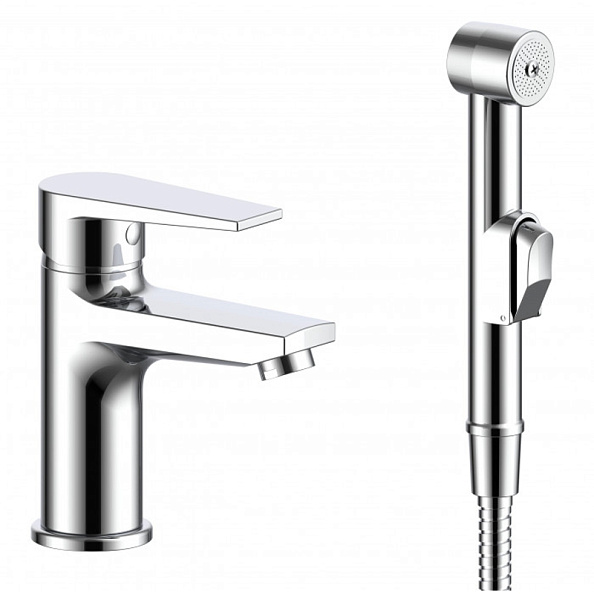 Смеситель для раковины с гигиеническим душем ESKO Budapest BT27H, хром