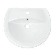 АТТИКА 55 Умывальник пьедестальный ВКС Белый S1 (WB.PD/Attica/55-C/WHT.G/S1)