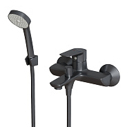 Смеситель для ванны 35k MIXLINE МЛ14-01 (ML14-01GR) ГРАФИТ (556604)