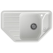 Кухонная мойка GranFest CORNER 800E, иней
