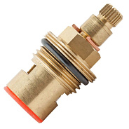 Кран-букса керамическая ПСМ 1/2" 24 шлицов 2 резьбы PSM-1291-24