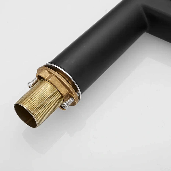 Смеситель для раковины Shevanik S8401H, черный