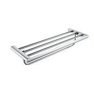 Полка для полотенец Rose RG1708, хром