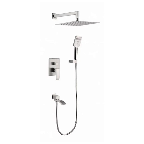 Душевая система встраиваемая Grocenberg GB5007NK, никель