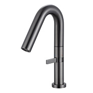 Cмеситель для раковины Knotlor SS-30/GM, оружейная сталь