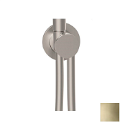 Шланговое подсоединение Almar Showers Accessories с держателем и шлангом, Gold Polished PVD (E192000.GO)