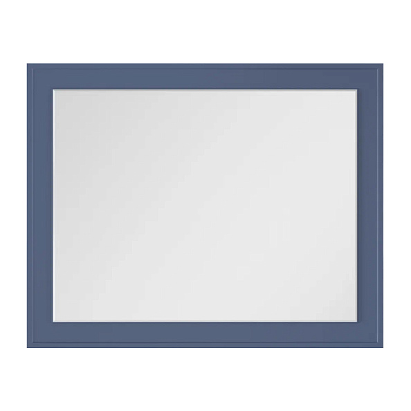 Зеркало с подсветкой La Fenice Cubo Blue Grigio 100х80, синее