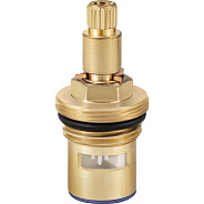 Вентильная головка Славен для смесителей 1/2, затвор - керамика, антишумовая вставка, 20 шлицов (СЛ-ЗП-012)