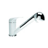 Смеситель для кухни с выдвижным изливом Florentina СИГМА 313.14L.1223.201, жасмин