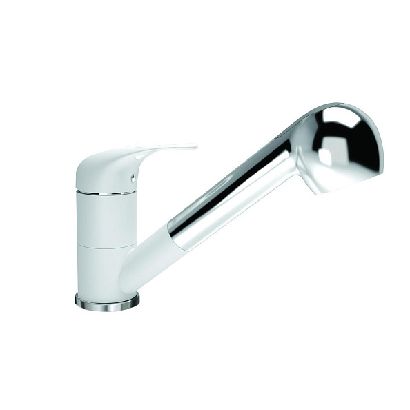 Смеситель для кухни с выдвижным изливом Florentina СИГМА 313.14L.1223.201, жасмин