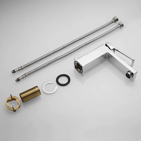 Смеситель для раковины Shevanik S6801, хром