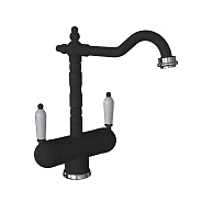 Смеситель для кухни с подключением фильтра Florentina АРИЯ 333.21H.2113.102, черный