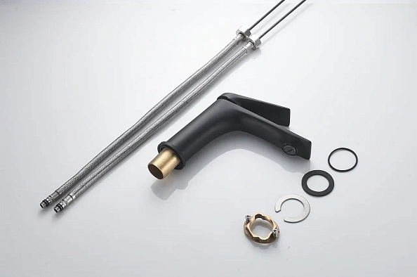 Смеситель для раковины Shevanik S9101H, черный