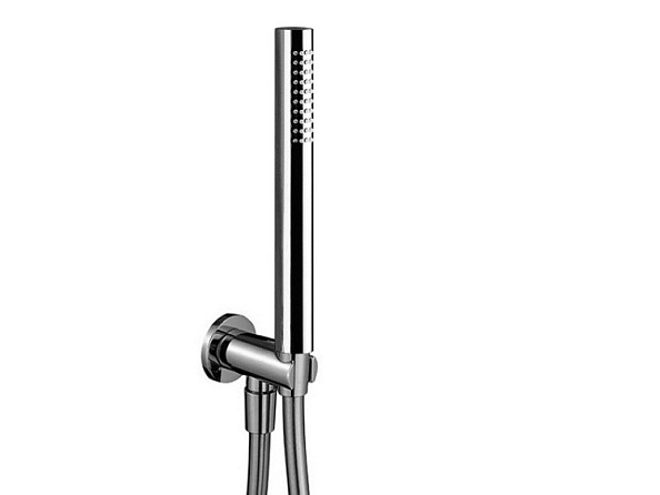 Душевой набор Fantini Nostromo, матовая натуральная сталь (86 93 8093)