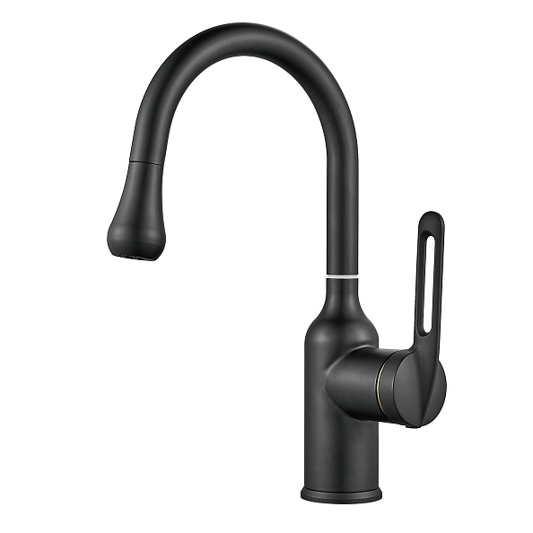 Смеситель для раковины Raffine F101H, черный