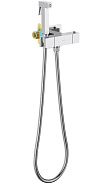 AQ1028CR ЛИБРА комплект для гигиенического душа термостатический встроенный (смеситель + гигиеническая лейка + шланг)