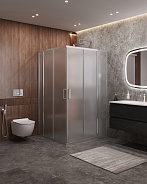 Душевой уголок Cezares Molveno 130x120x195 мм, прямоугольный, хром (MOLVENO-AH-22-130/120-P-Cr)