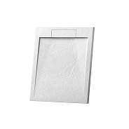 Поддон для душа из искусственного камня Vincea (VST-4SRL9090W), 900х900х25 мм, белый матовый