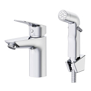 Смеситель для раковины с гигиеническим душем Esko KG27H, хром