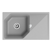 Кухонная мойка Rivelato LOCUS LS-85, серый металлик