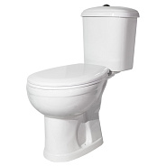 47301110702 Унитаз-компакт "Дора-Антивсплеск" горизонтальный выпуск Стандарт (стар.арт.47301130402)