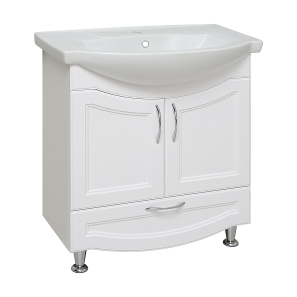 Тумба под раковину Runo  (под умывальник Элеганс 75) Неаполь 75 (00-00001034)