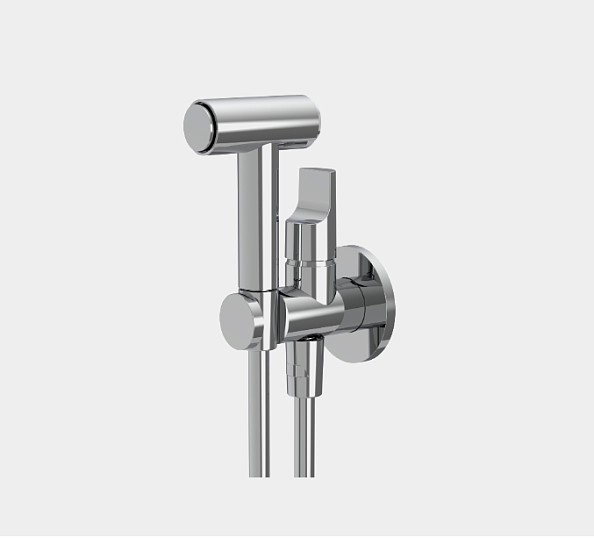 Гигиенический душ Fima Carlo Frattini Collettivita' чёрный хром (F2320/4CN)