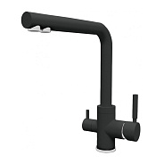 Смеситель для кухни с подключением фильтра Dr. Gans Акцент 339.06H.2123.411, графит