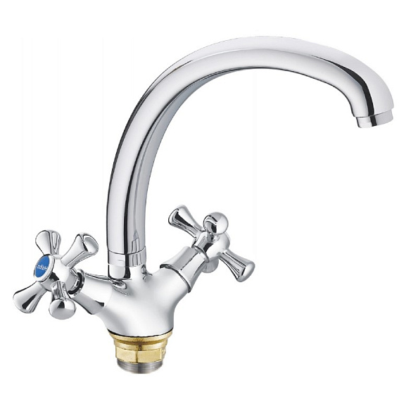 Смеситель для кухни Cron CN4242-3, хром