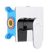 AQ1266CR ОБЕРОН смеситель для душа 1 режим (внешняя и скрытая часть)