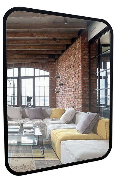 Зеркало SILVER MIRRORS 600*800 без подсветки, рама пластик Мальта-лофт (ФР-00002427)