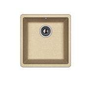 Мойка кухонная иск. камень Флорентина "Вега 360" 400х420х217 бежевый FG подстольная (22.310.B0360.10