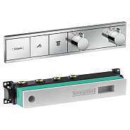 15380000S Set HG RainSelect термостатический смеситель для душа встройка 2 режима (15380000+15310180)