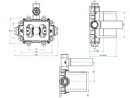 Внутрення часть THG для смесителя термостатического (G00 A00 5300AE)