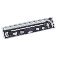 Карниз для ванной комнаты Savol универсальный (SK-8050W)