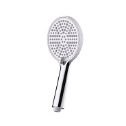 Лейка душевая Raglo R450.50 3-х режимная круглая пластик/силикон, хром